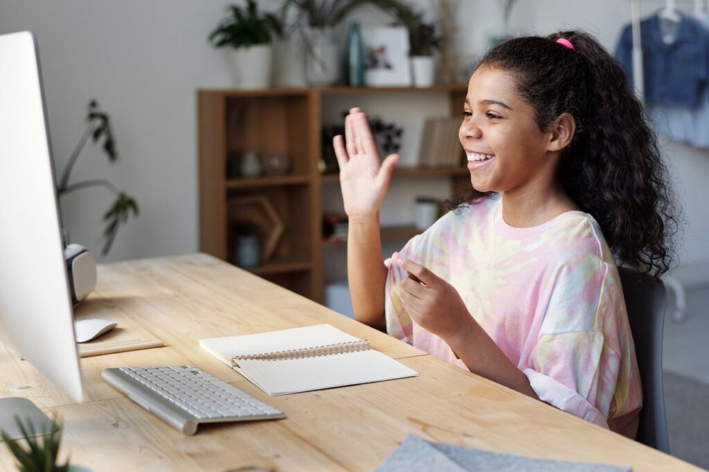 soy clinic virtual speech therapy session